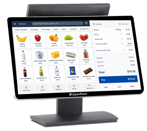 AP-A6-G6-256 ; NEW , ; Metal Stand (L4) & Metal Case , . 18.5" Capacitive True Flat Touch Screen | Resolution: 1920*1080 ; . Second Display: 11.6" non-touch LCD | Resolution: 1366*768 ; . CPU: Intel Core i5 (6th Generation) ; . Hard Disk Driver: 256GB SSD ; . Memory: 8GB DDR4 RAM ; . Wi-Fi , Speaker ; . Operating System: Win 10 ; . Power Supply: DC 8A ; . Color: Full Black