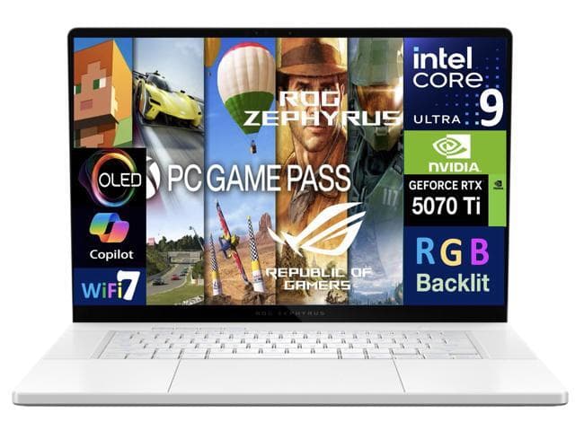 ASUS GAMING LAPTOP — Core ULTRA 9 285H / RTX5070 8GB